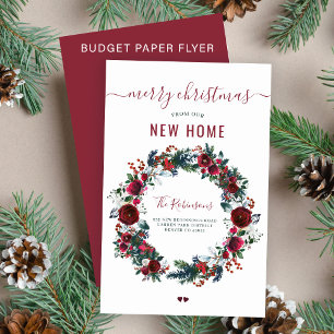 Papier Budget Joyeux Noël nouvelle maison de vacances dém