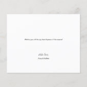 Papier Budget Joyeux Noël Script multiples photos (Dos)