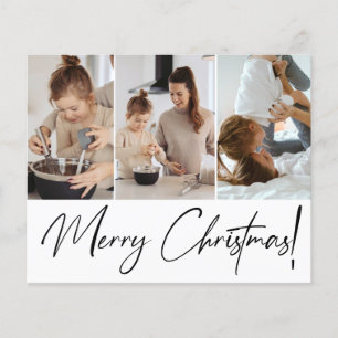 Papier Budget Joyeux Noël Script multiples photos