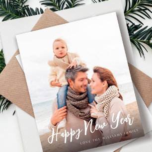 Papier Budget Joyeux Nouvel An Minimaliste Chic Photo 4 V