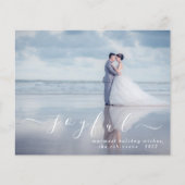 Papier Budget Joyeux Photo moderne vacances de Noël (Devant)