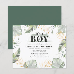 Papier Budget Jungle Safari Couples Baby shower
