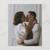 Papier BUDGET Juste Marié Ampersand 2 Mariage photo (Dos)