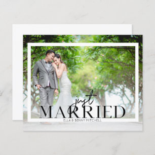 Papier Budget Juste Marié Fra Photo Mariage Faire-part