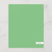 Papier BUDGET Lapin De Noël Lapin Avec Arbre En Neige (Dos)