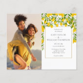Papier Budget Lemons Blossom Green Photos Mariage (Devant)