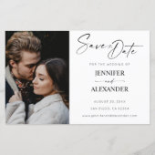 Papier Budget LG noir et blanc calligraphie Enregistrer l (Devant)