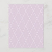 Papier Budget Lilac Baby in Bloom Shower Invitation (Dos)