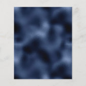 Papier Budget Lilac Silver Floral Navy Enregistrer la dat (Dos)