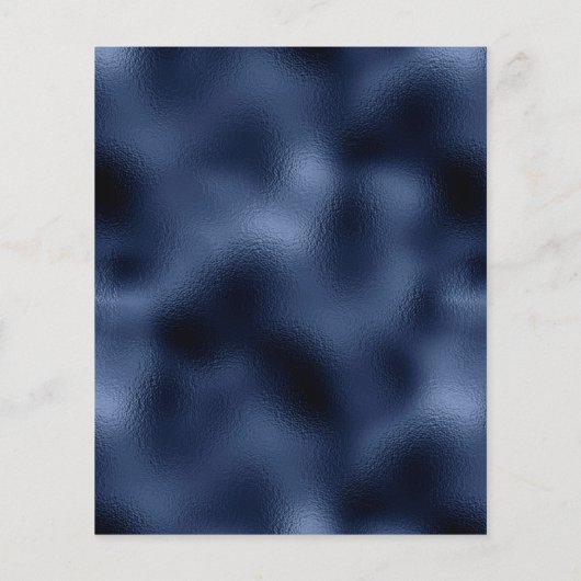 Papier Budget Lilac Silver Floral Navy Enregistrer la dat (Dos)