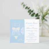 Papier Budget Lingerie Bachelorette Party Invitation (Debout devant)