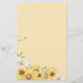 Papier Budget Little Honey Bee Baby shower Invitation (Dos)