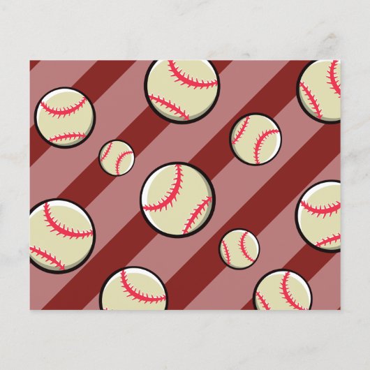 Papier Budget Little Slugger Baseball Photo 1er anniversa (Dos)