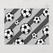 Papier Budget Little Striker Soccer Photo 2e anniversaire (Dos)