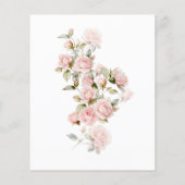 Papier Budget Love est dans Bloom Bridal Shower Invitatio (Dos)