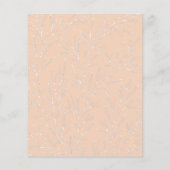 Papier Budget Love In Bloom Spring Fête des mariées Flora (Dos)