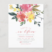 Papier Budget Love In Bloom Spring Fête des mariées Flora (Devant)