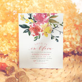 Papier Budget Love In Bloom Spring Fête des mariées Flora