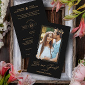 Papier Budget Luxe Fake Golden Branches Fancy Script