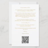 Papier Budget Luxury Chic Golden Branches Frame Photo (Dos)