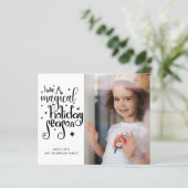 Papier Budget Magique Fête de Noël Photo (Debout devant)