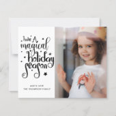 Papier Budget Magique Fête de Noël Photo (Devant)