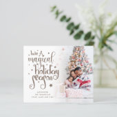 Papier Budget Magique Fête de Noël Photo (Debout devant)