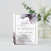 Papier Budget Mais Beau Améthyste Abstrait Violet (Debout devant)