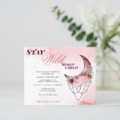 Papier Budget Mais Beau Croissant Rustique Lune Mandala (Debout devant)