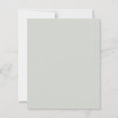 Papier Budget Mais Beau Pastel Rose Mariage Floral (Dos)