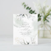 Papier Budget Mais Belle Elégante Aquarelle Foliage (Debout devant)