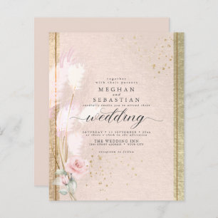 Papier Budget Mais Belle Pampa Rose De Luxe Grass