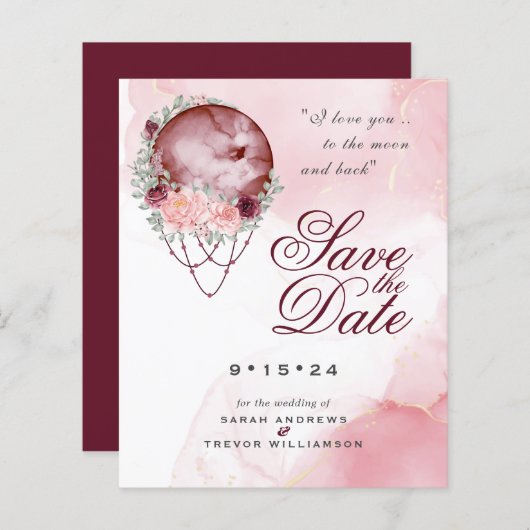 Papier Budget Mais Belle Pleine lune Rustique Mandala (Devant / Derrière)