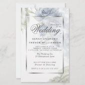 Papier Budget, mais de beaux Roses russes bleus (Devant)