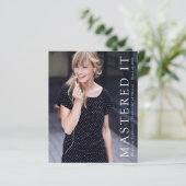 Papier BUDGET Maîtrise Il Faire-part Diplômée (Debout devant)