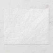 Papier Budget Marble Rose Gold Miss à Mme Fête des mariée (Dos)