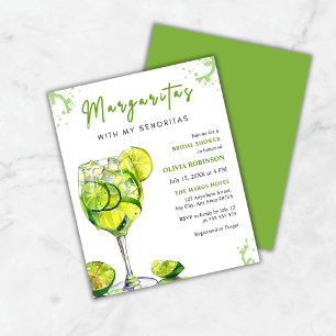 Papier Budget Margaritas & Senoritas Fête des mariées Inv