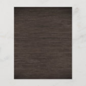 Papier Budget Mariage d'hiver Fête des mariées florale en (Dos)