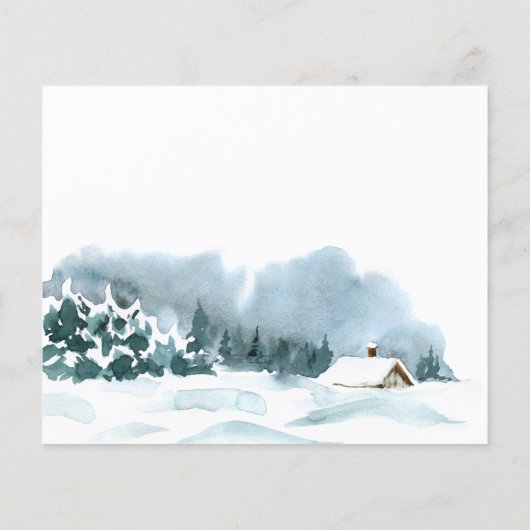 Papier Budget mariage hiver merveilleuse enregistrer la d (Dos)