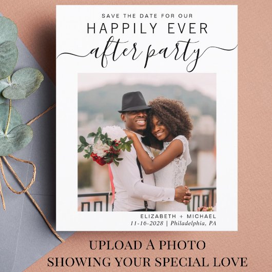 Papier Budget Mariage Réception Photo Enregistrer La Date