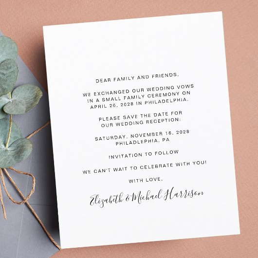 Papier Budget Mariage Réception Photo Enregistrer La Date