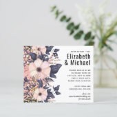 Papier Budget Mariage rose vert (Debout devant)