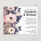 Papier Budget Mariage rose vert (Devant)