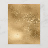 Papier Budget Marine Bleu Floral or Ballons Anniversaire (Dos)