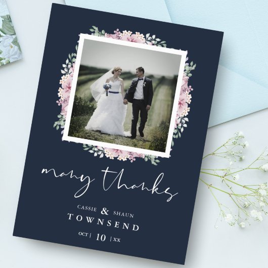 Papier Budget Marine Typographie moderne Couleurs roses F