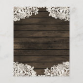 Papier Budget mason jars BBQ Couples Douche Invitation (Dos)