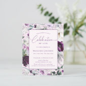 Papier Budget Mémorial rose Fête de la vie (Debout devant)