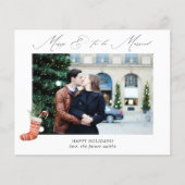 Papier Budget Merry & To Be Marry w Stocking Photo (Devant)