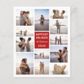 Papier Budget Minimaliste 12 Photo Collage Noël (Devant)