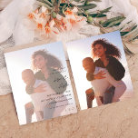 Papier Budget MOD Calligraphy w Duo Photo Enregistrer la<br><div class="desc">Simple et minimaliste décrivez cette photo pleine chic Enregistrer la date. C'est une version budgétaire, donc vous économiserez plus d'argent. Votre invitation sera aussi unique que vos photos. Il est idéal pour le printemps, Mariages d'été, plage, Mariages Boho, Mariage de automne, Mariages rustiques, mariages d'hiver et plus encore. ** LE...</div>
